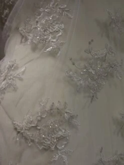 White Beaded Lace - Chloe -Bridal Fabric Shop WhiteBeadedlace Chloe jpg
