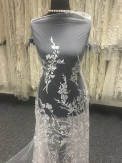 White Embroidered Lace - Janine -Bridal Fabric Shop WhiteEmbroideryLace Janine db8d5220 e854 4db7 823e 4107e0698410