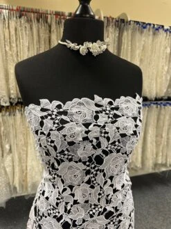 White Guipure Lace - Emma 17 White Guipure Lace - Emma -Bridal Fabric Shop Whiteweddinglace Emma