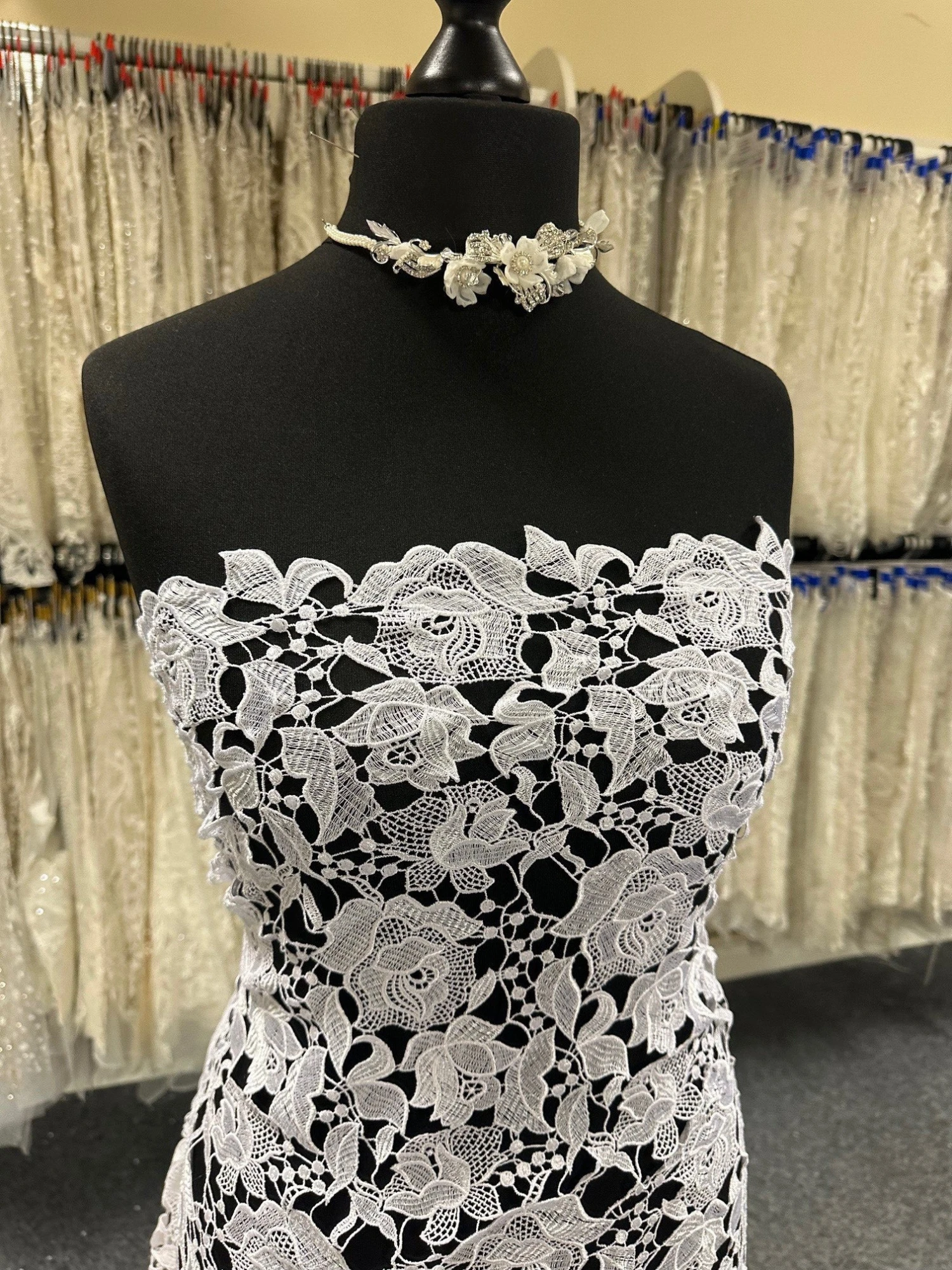 White Guipure Lace - Emma 8 White Guipure Lace - Emma - Image 8