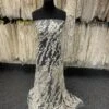 Ivory Glitter 3D Lace - Murdina