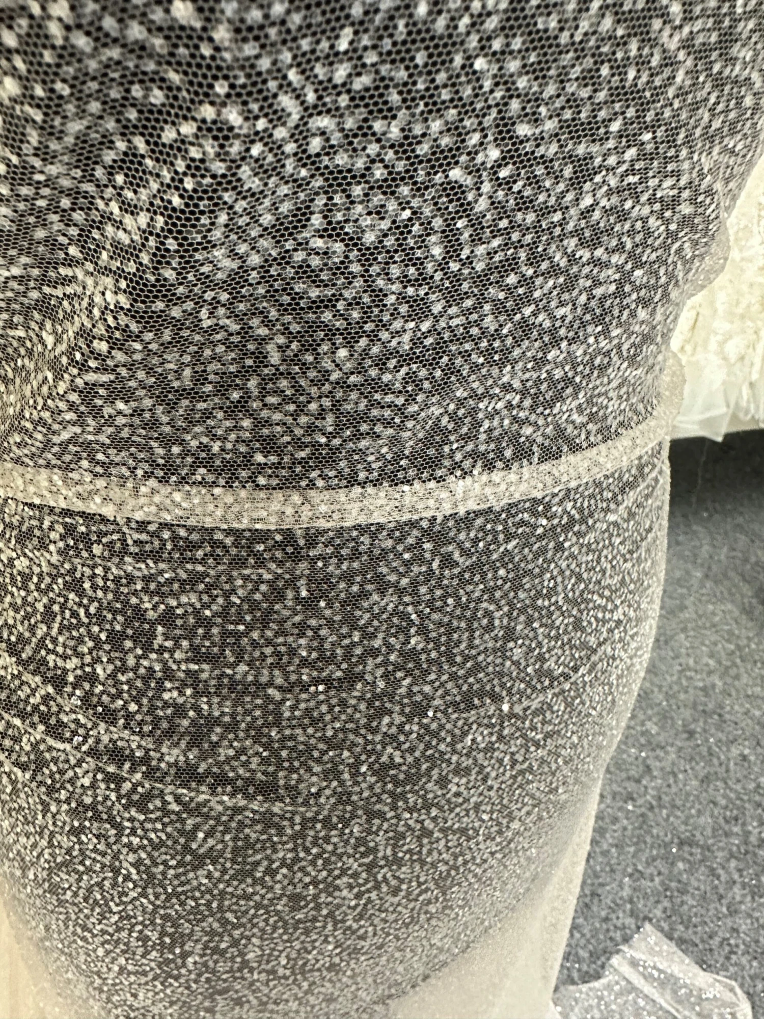 Champagne Glitter Tulle - Lagertha 5 Champagne Glitter Tulle - Lagertha - Image 5