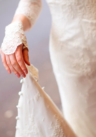 Ivory Corded Lace - Amelia 6 Ivory Corded Lace - Amelia - Image 6