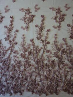 Antique Rose Beaded Lace - Drew -Bridal Fabric Shop antique rose beaded lace drew