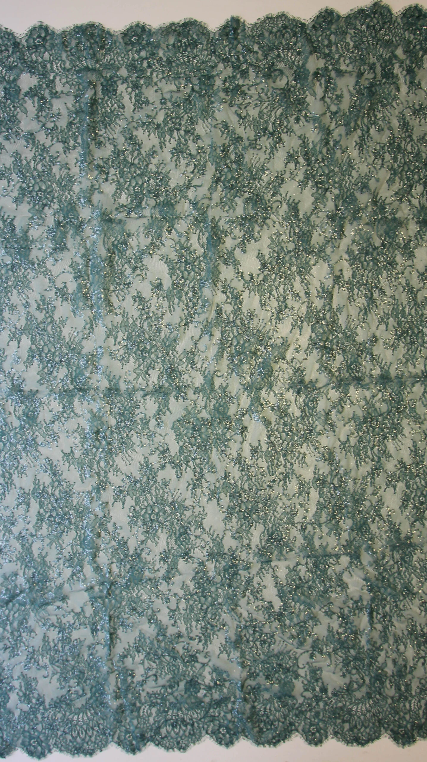 Teal Raschel Lace - Honor 3 Teal Raschel Lace - Honor - Image 3