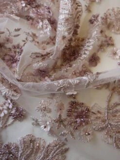 Pink 3D Lace – Johnnie -Bridal Fabric Shop b59bb19b9ee578c77a830082b57cbbcd