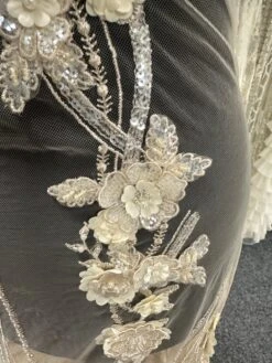 Champagne Beaded Flower Lace - Blake -Bridal Fabric Shop b 1a7c2e5a 8588 469b a1b2 74ff10e5fd4f