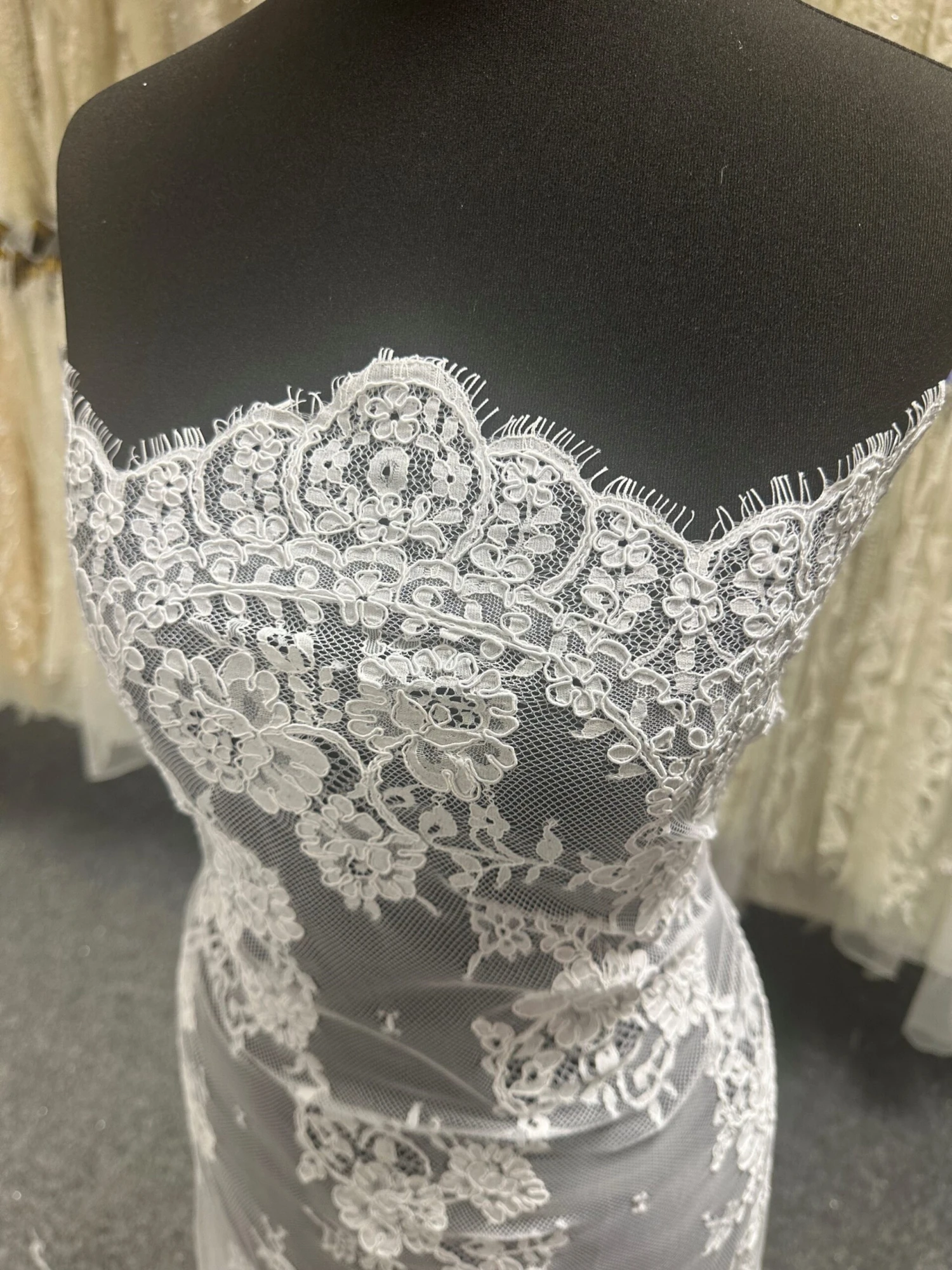 White Corded Lace - Eloise 6 White Corded Lace - Eloise - Image 6