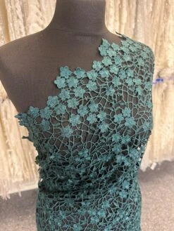 Dark Green Guipure Lace - Ebba 9 Dark Green Guipure Lace - Ebba -Bridal Fabric Shop b b3daff02 2fb4 49c3 b1cf 602e680a0ff8