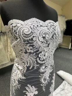 White Corded Lace - Boh -Bridal Fabric Shop b b7a51ef5 496b 42d4 aa00 e3be3b39fa62