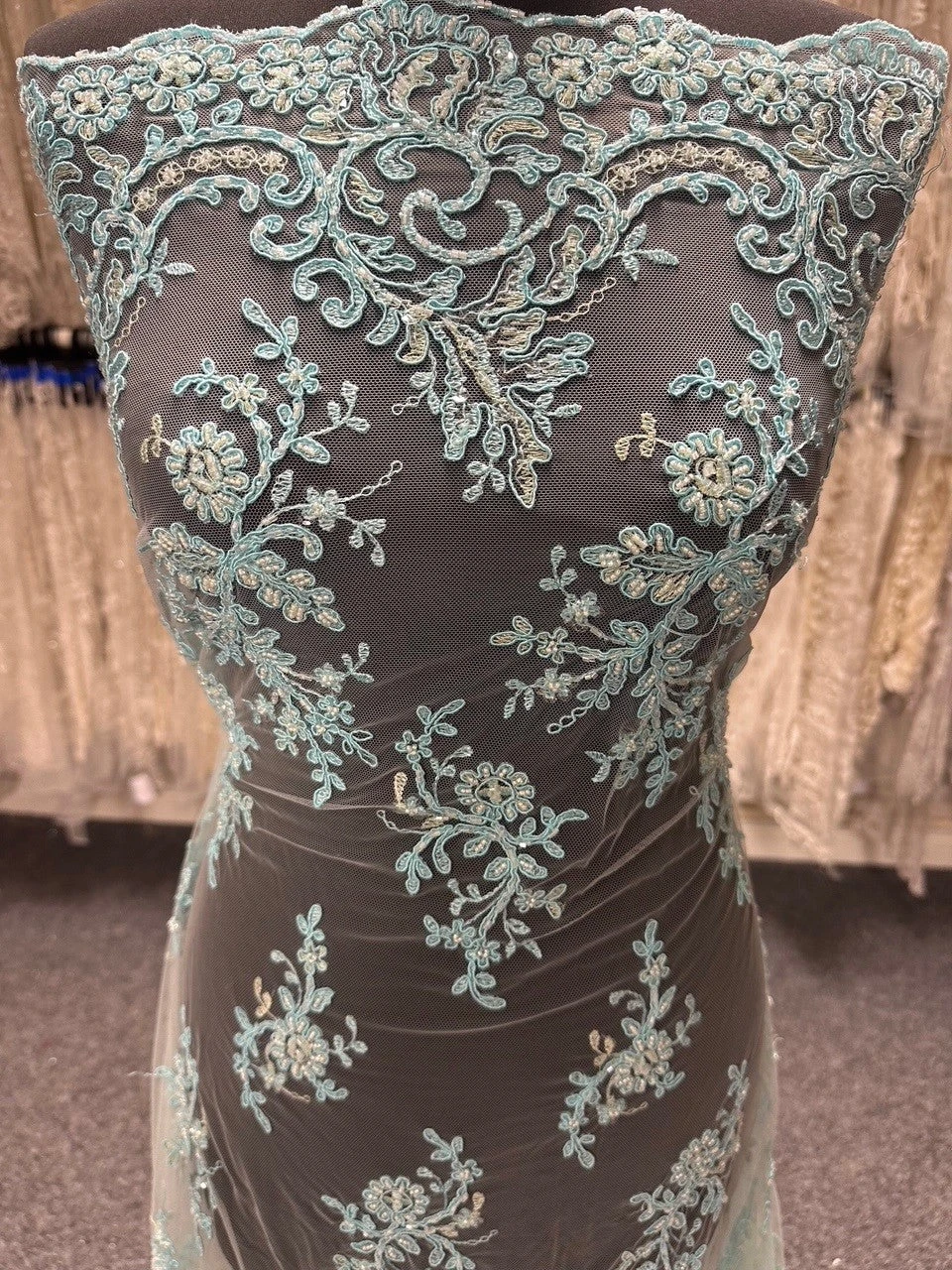 Turquoise Lace - Jessica 2 Turquoise Lace - Jessica - Image 2