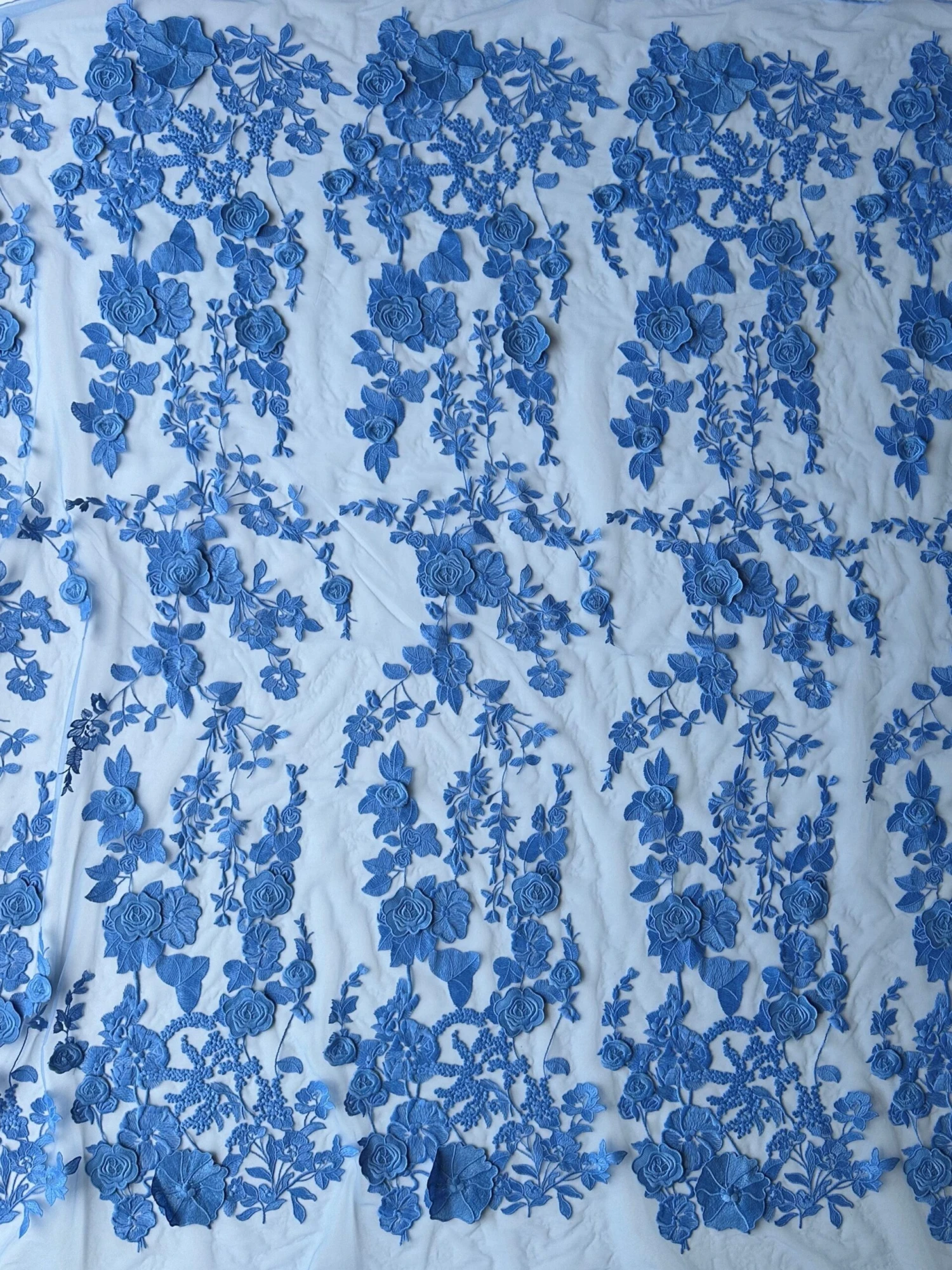 Blue 3D Lace - Meghan 6 Blue 3D Lace - Meghan - Image 6