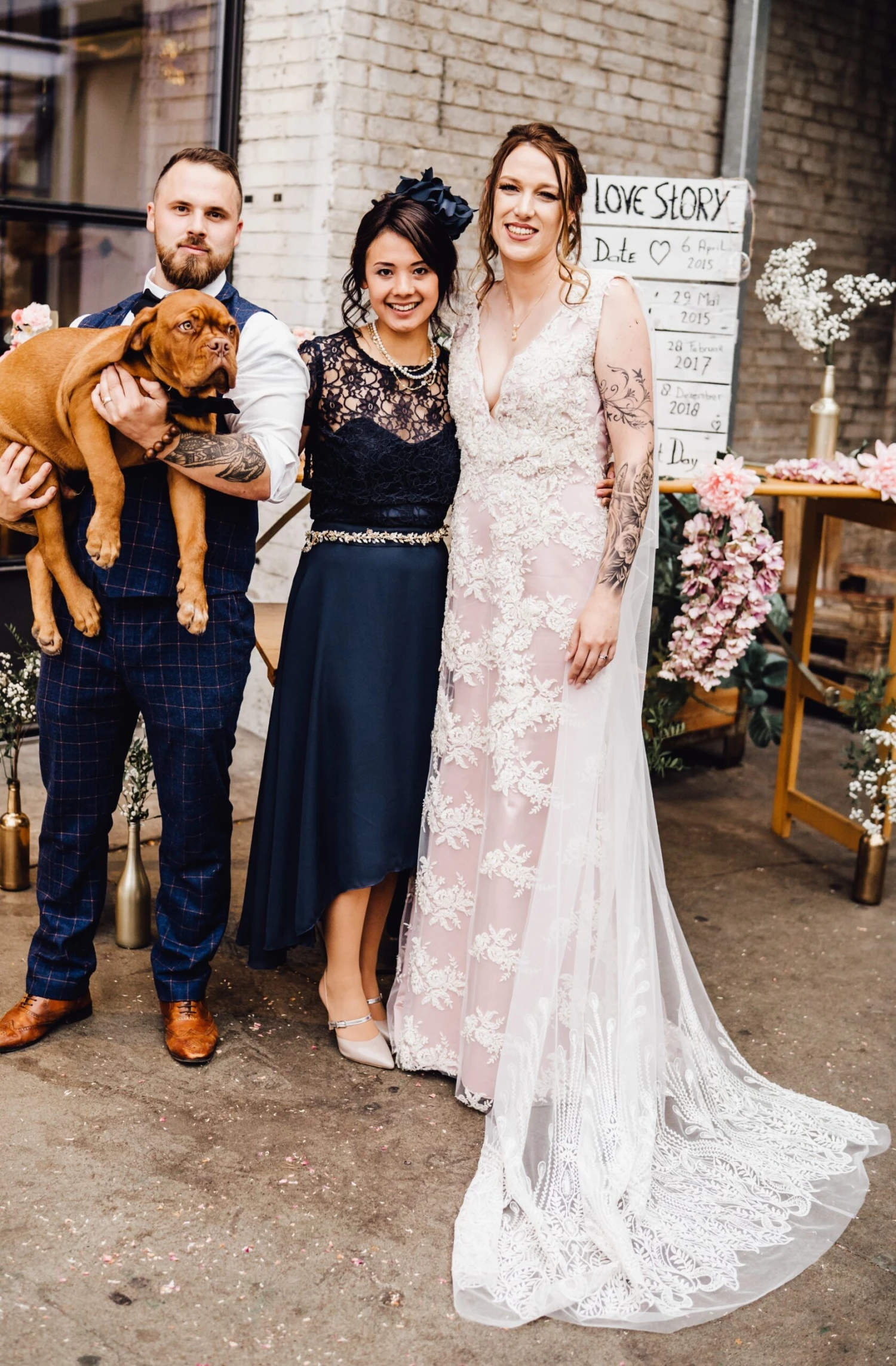 Ivory Beaded Lace - Nicole 6 Ivory Beaded Lace - Nicole - Image 6