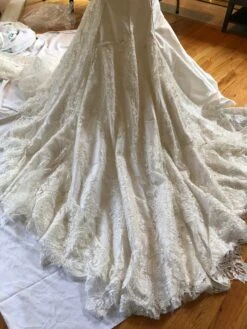 Ivory Beaded Lace - Bella -Bridal Fabric Shop bella dress1 angelika