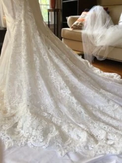 Ivory Beaded Lace - Bella -Bridal Fabric Shop bella dress2 angelika