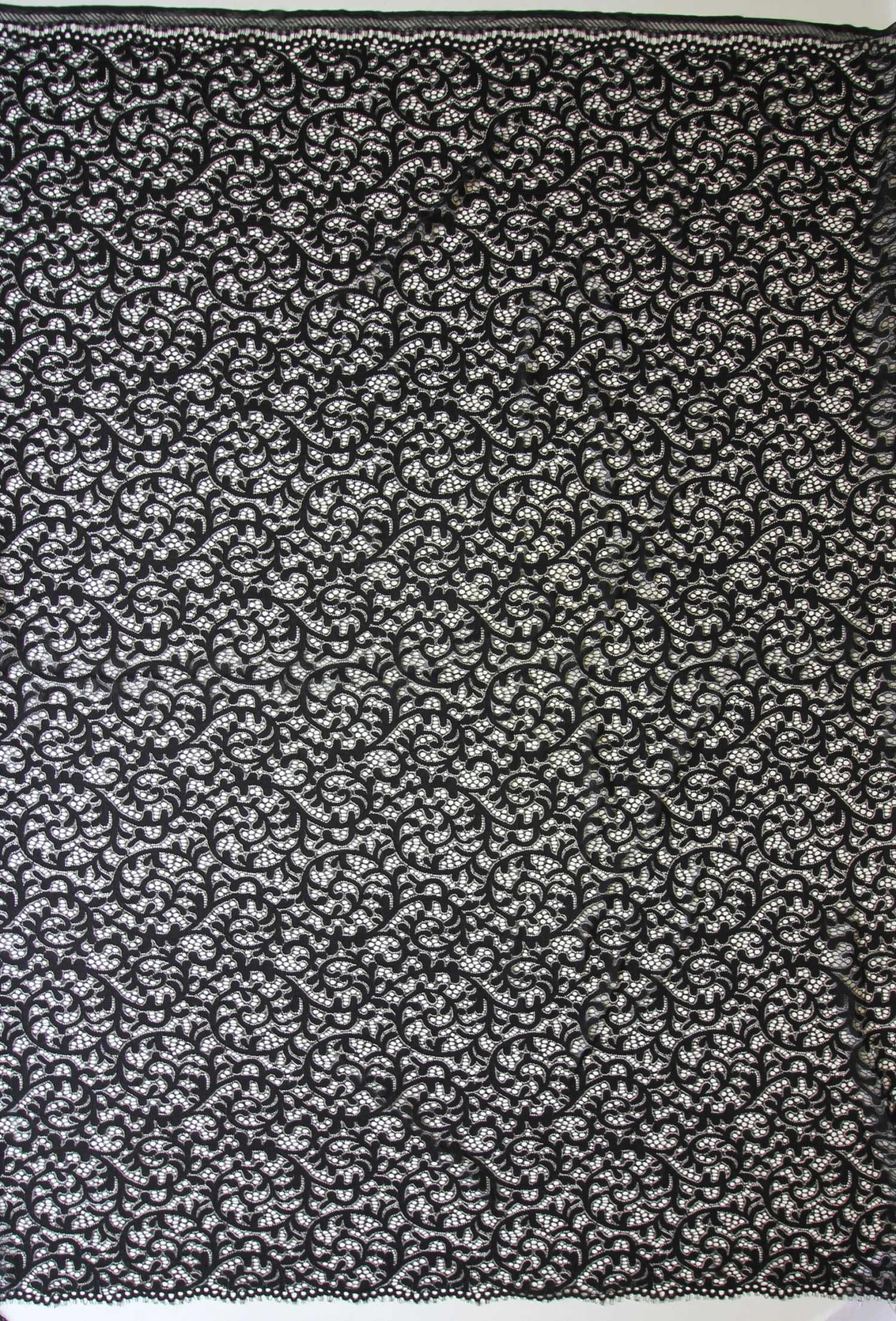 Black Corded Lace - Alexis 4 Black Corded Lace - Alexis - Image 4