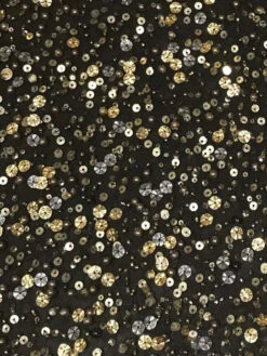 Black Sequin Lace - Charlene 11 Black Sequin Lace - Charlene -Bridal Fabric Shop black sparkle charlene
