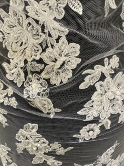 White Beaded Lace - Victoria -Bridal Fabric Shop c 19b91050 f90c 4c32 aa8d c6def7a01084