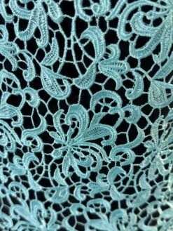 Turquoise Guipure Lace - Reese 17 Turquoise Guipure Lace - Reese -Bridal Fabric Shop c 1ac6f302 afdd 49f4 b4f6 fb2cb448ac10