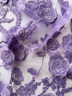 Purple 3D Lace - Meghan 10 Purple 3D Lace - Meghan -Bridal Fabric Shop c 1eb82a9b 1e45 4c3f a209 871c796d2c9e