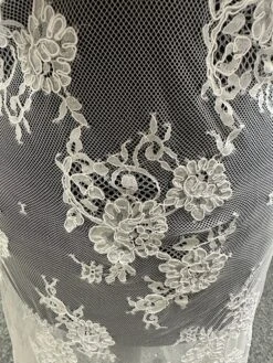 White Corded Lace - Eloise 15 White Corded Lace - Eloise -Bridal Fabric Shop c 22b1e9a3 b813 4cfe 8052 0b9c099fb939