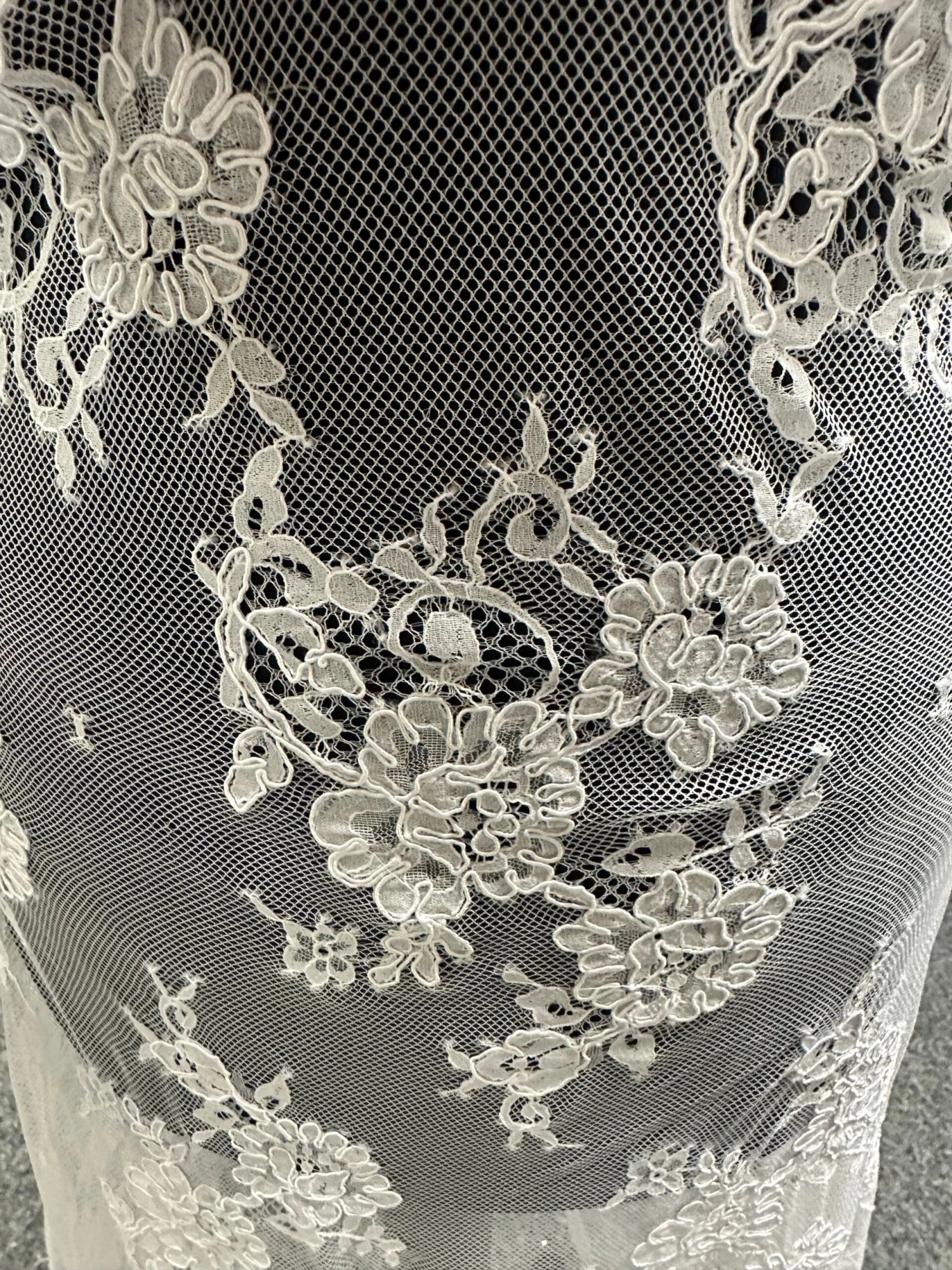 White Corded Lace - Eloise 7 White Corded Lace - Eloise - Image 7
