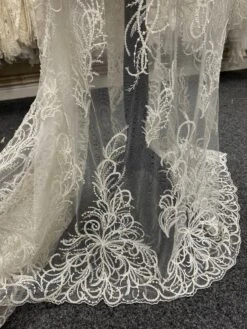Ivory Beaded Lace - Zanobia -Bridal Fabric Shop c 2759c1d3 0cf5 44a1 896f 7fdc77572fd2