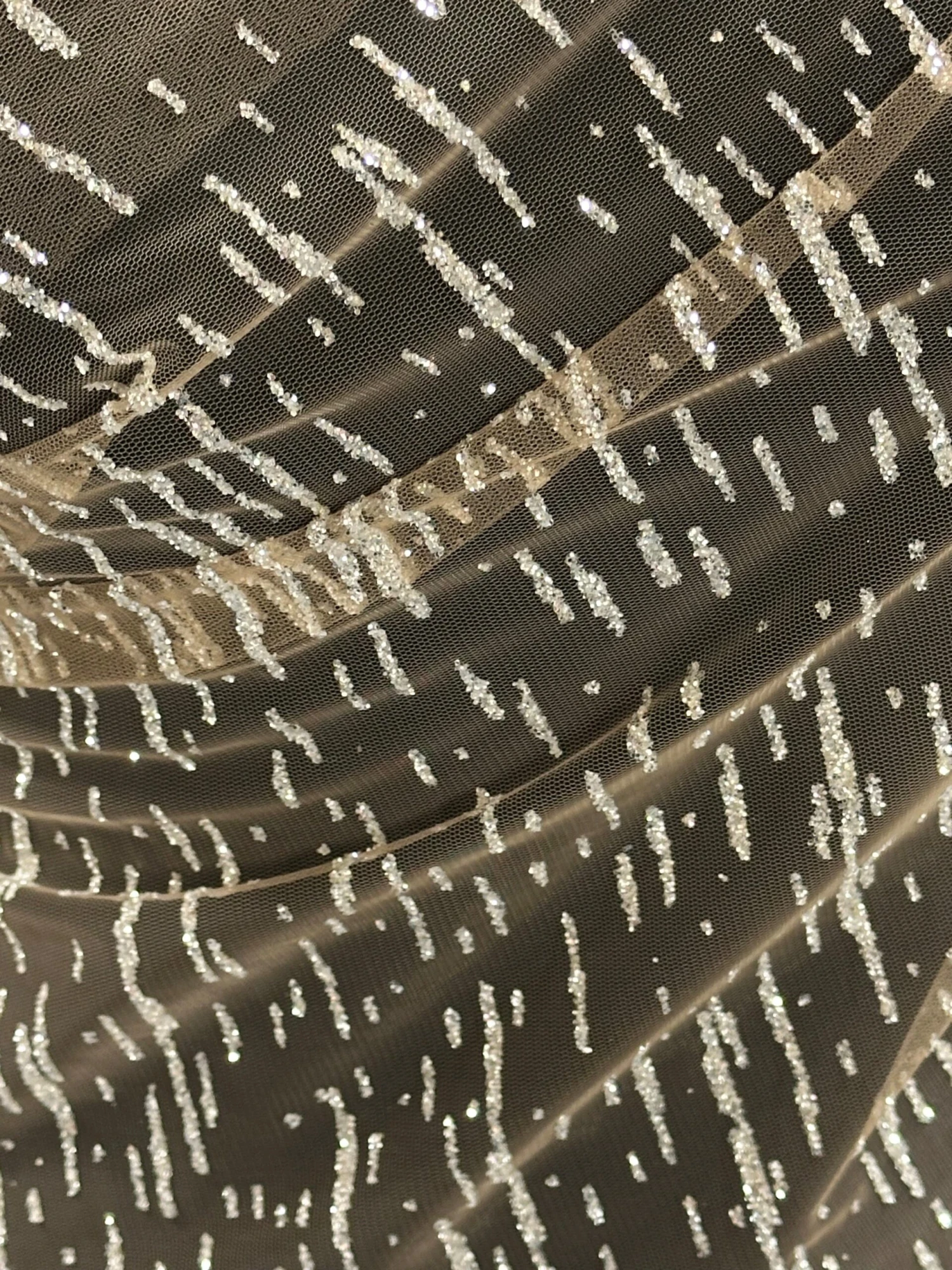 Nude Glitter Lace - Elise 7 Nude Glitter Lace - Elise - Image 7