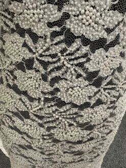 White Beaded Lace - Lucille -Bridal Fabric Shop c 6d6523e5 3fed 420e ae33 2d46d97c7933