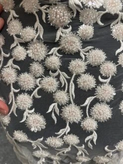 Ivory & Pink Embroidery Lace - Zillah -Bridal Fabric Shop c 84dd7f74 b38f 48d5 a67b a3be5fb9ad31