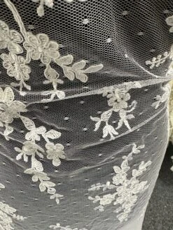 White Corded Lace - Delmira -Bridal Fabric Shop c 99ff264e c03f 4a43 976e fdb8311851dc