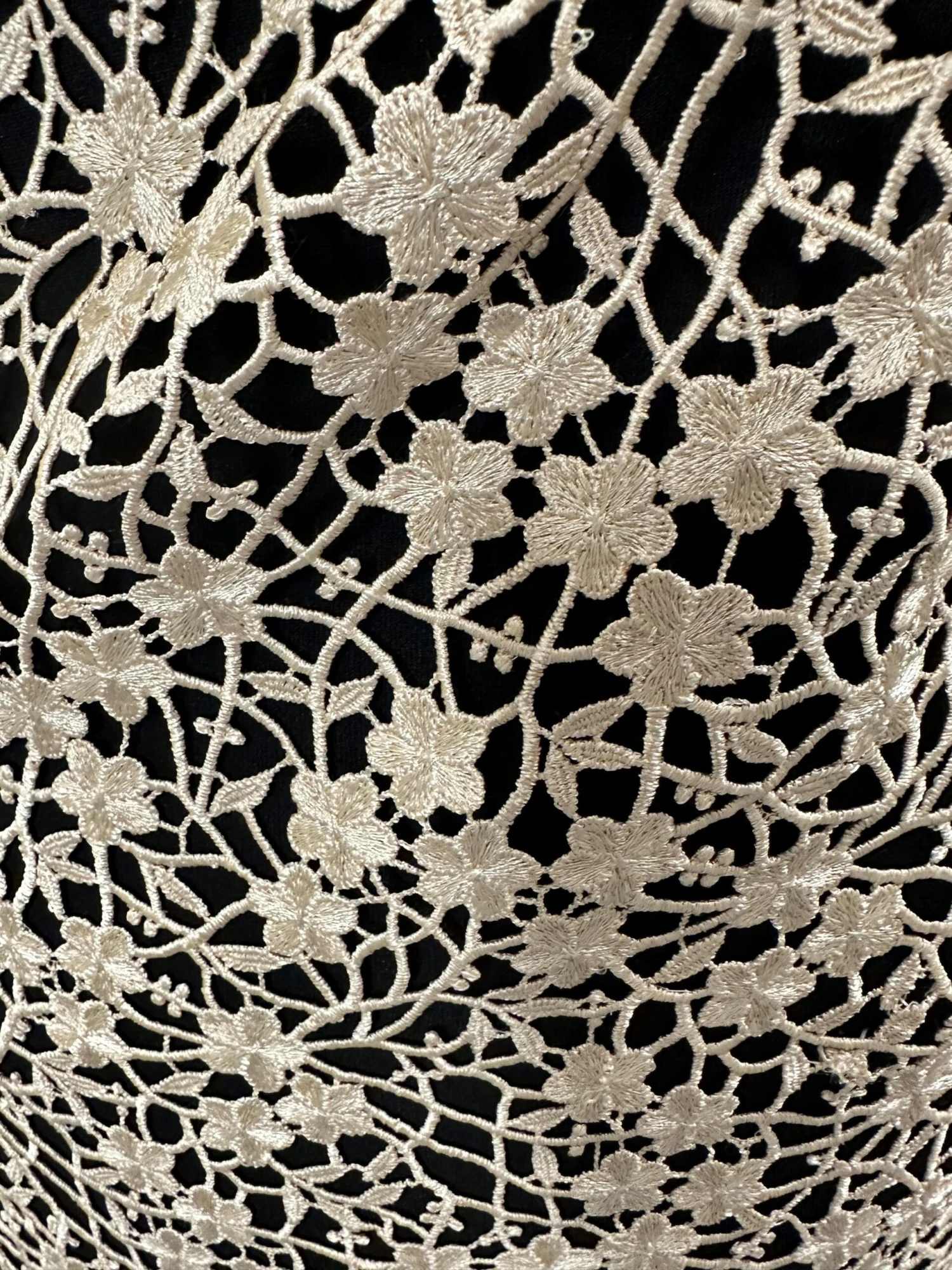 Champagne Guipure Lace - Ebba 8 Champagne Guipure Lace - Ebba - Image 8