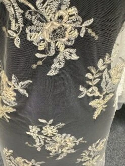 Champagne Beaded Lace - Chloe -Bridal Fabric Shop c a3dec4da 5c64 41ed 8dcc 29b55fae43a9