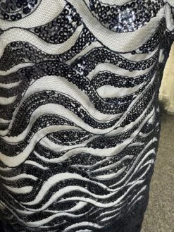 Navy Blue Sequinned Lace - Cerys -Bridal Fabric Shop c e8a1b23a 3334 410b 87ae 626282811d48