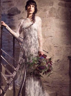 Ivory Beaded And Corded Lace - Carmel -Bridal Fabric Shop carmel lace dress dentelles robes de mariees