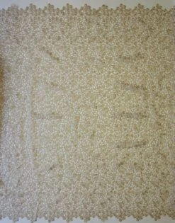 Champagne Guipure Lace - Ebba 12 Champagne Guipure Lace - Ebba -Bridal Fabric Shop champagne guipure lace ebba full width