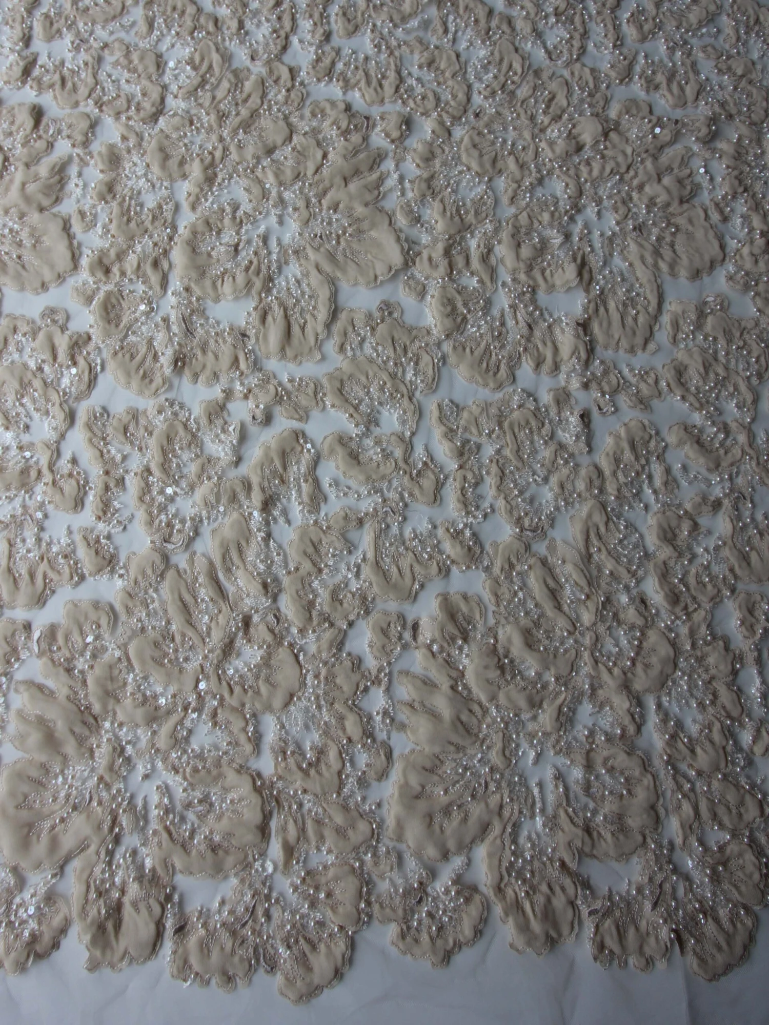 Champagne Embellished Lace - Allie 5 Champagne Embellished Lace - Allie - Image 5