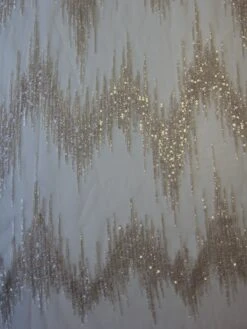 Champagne Sequined Lace - Twilight 11 Champagne Sequined Lace - Twilight -Bridal Fabric Shop champagne sequinned tulle twilight