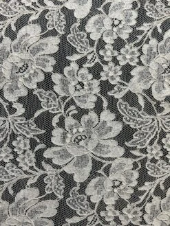 Ivory Chantilly Lace - Cordelia -Bridal Fabric Shop cordelia 1