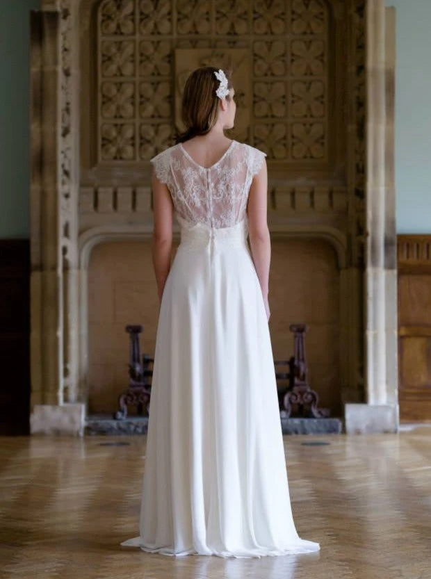 Ivory Guipure Lace - Courtney 7 Ivory Guipure Lace - Courtney - Image 7