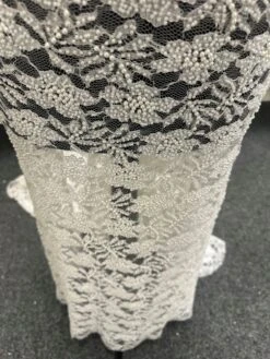 White Beaded Lace - Lucille -Bridal Fabric Shop d 2352e81a bfb0 4962 83ab 4ced068ede3f