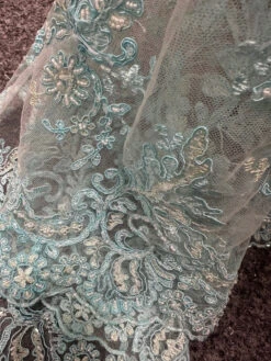 Turquoise Lace - Jessica 8 Turquoise Lace - Jessica -Bridal Fabric Shop d 4e2f1102 2b41 4293 9567 94159f1cd84e