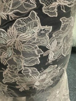 Pink Sequinned Embroidery Lace - Palma -Bridal Fabric Shop d 615f2941 78c4 4078 b857 6d598d6bb731