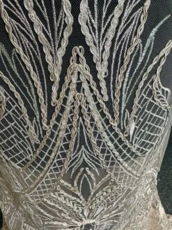 Pink Embroidered Lace - Immaculata -Bridal Fabric Shop d 793b5ba9 d491 4034 863a d9177cc5d5b1