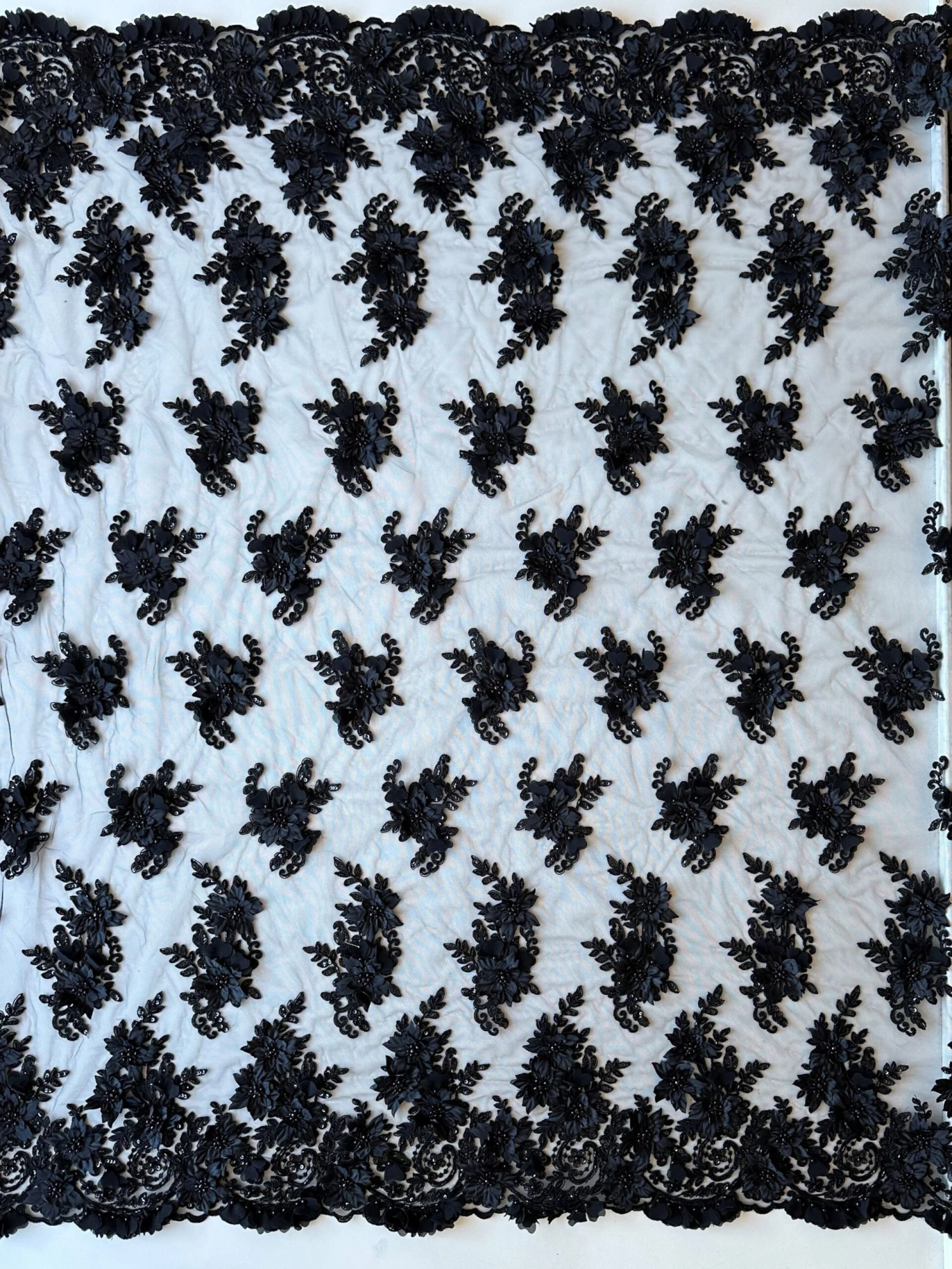 Black Beaded Lace - Buffy 3 Black Beaded Lace - Buffy - Image 3