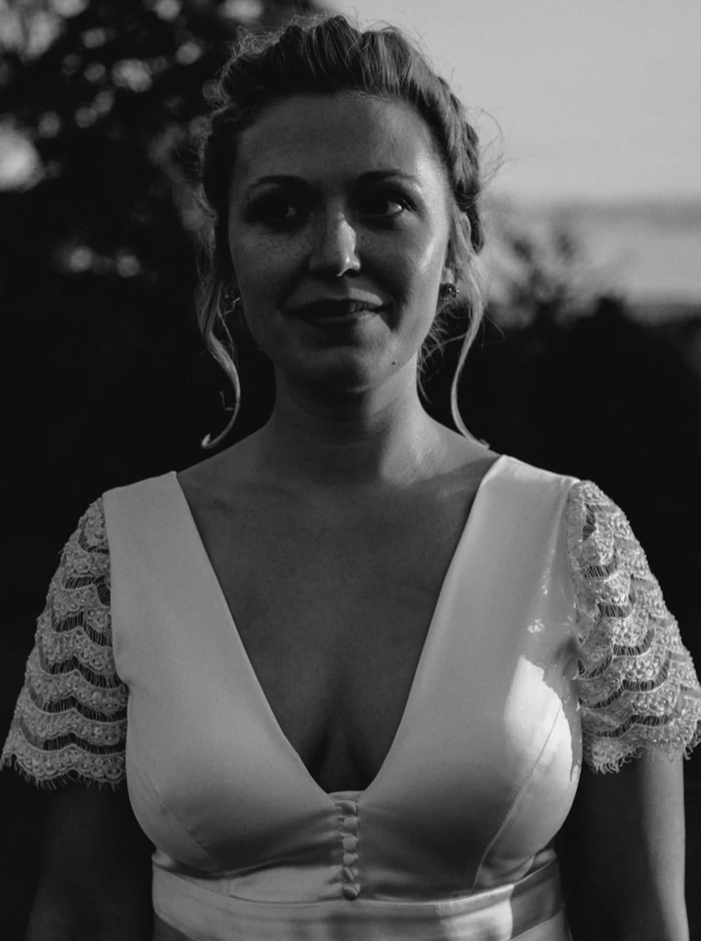 Ivory Beaded Lace - Demi 2 Ivory Beaded Lace - Demi - Image 2