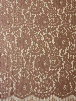 Antique Rose Lace - Hannah 8 Antique Rose Lace - Hannah -Bridal Fabric Shop dusky pink lace hannah