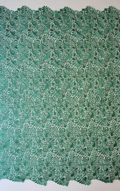 Green Guipure Lace - Theresa -Bridal Fabric Shop green guipure lace theresa full width