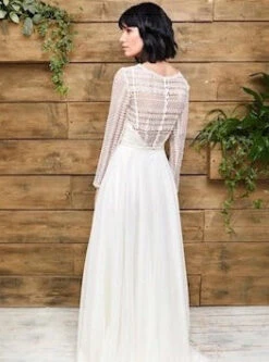 Ivory Guipure Lace - Gretel 21 Ivory Guipure Lace - Gretel -Bridal Fabric Shop gretel lace dress3