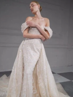 Ivory Beaded Embroidery Lace - Leonella 32 Ivory Beaded Embroidery Lace - Leonella -Bridal Fabric Shop h 288c18b6 c2ea 4633 8aa9 32cb3e09bbc1